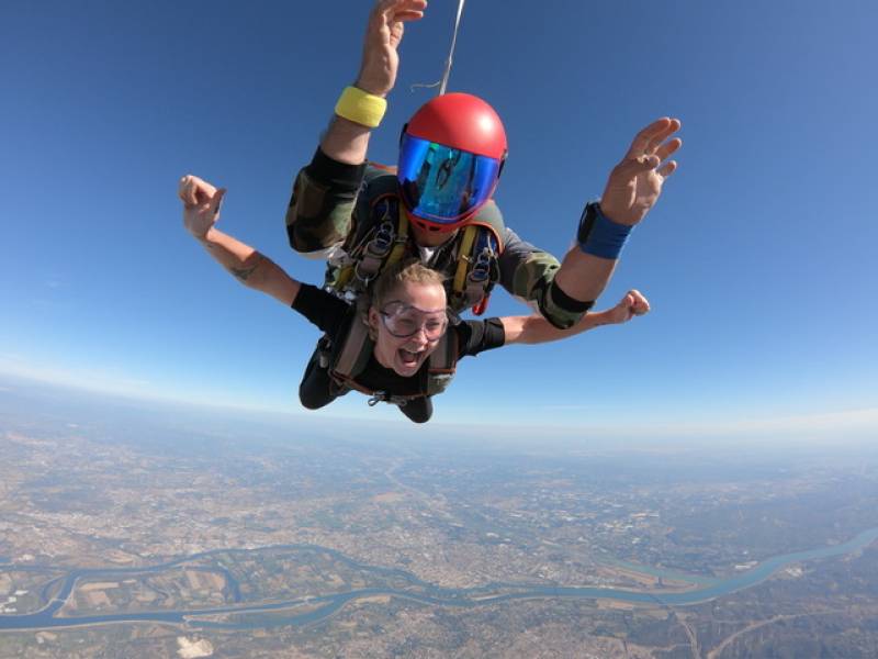 Sensations fortes en parachute à Montélimar dans la Drôme