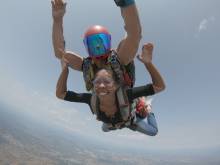Notre zone d'activité pour ce service Saut en parachute en tandem pour fêter un anniversaire avec une expérience mémorable à