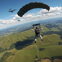 Notre zone d'activité pour ce service Formation PAC de parachutisme dans un club de parachutisme avec des moniteurs diplômés et expérimentés à